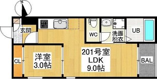 REGALEST名駅の物件間取画像